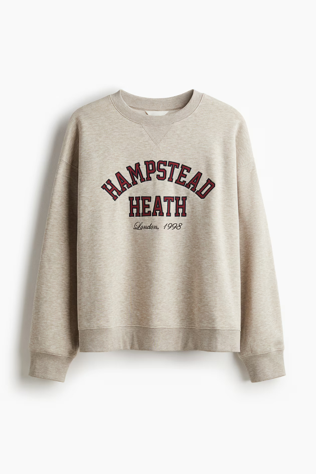 Sweatshirt with Text Motif | H&M (US + CA)