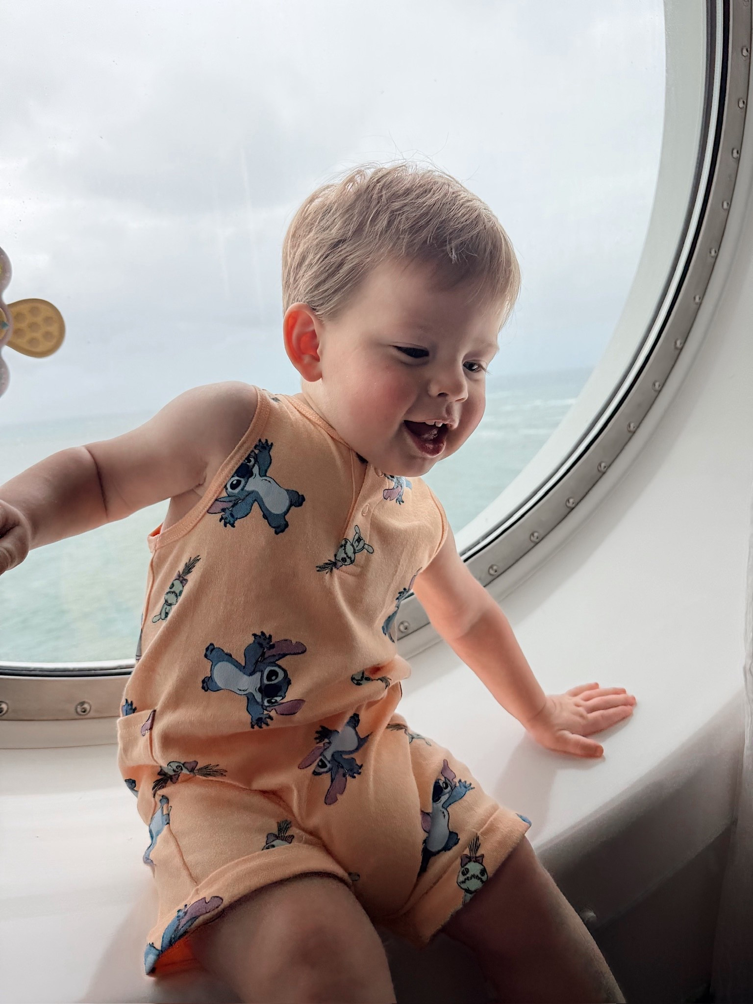 Storm’s cute little Stitch romper from Amazon on our Disney cruise! What to wear toddler Disney cruise 

#LTKKids #LTKTravel #LTKootd