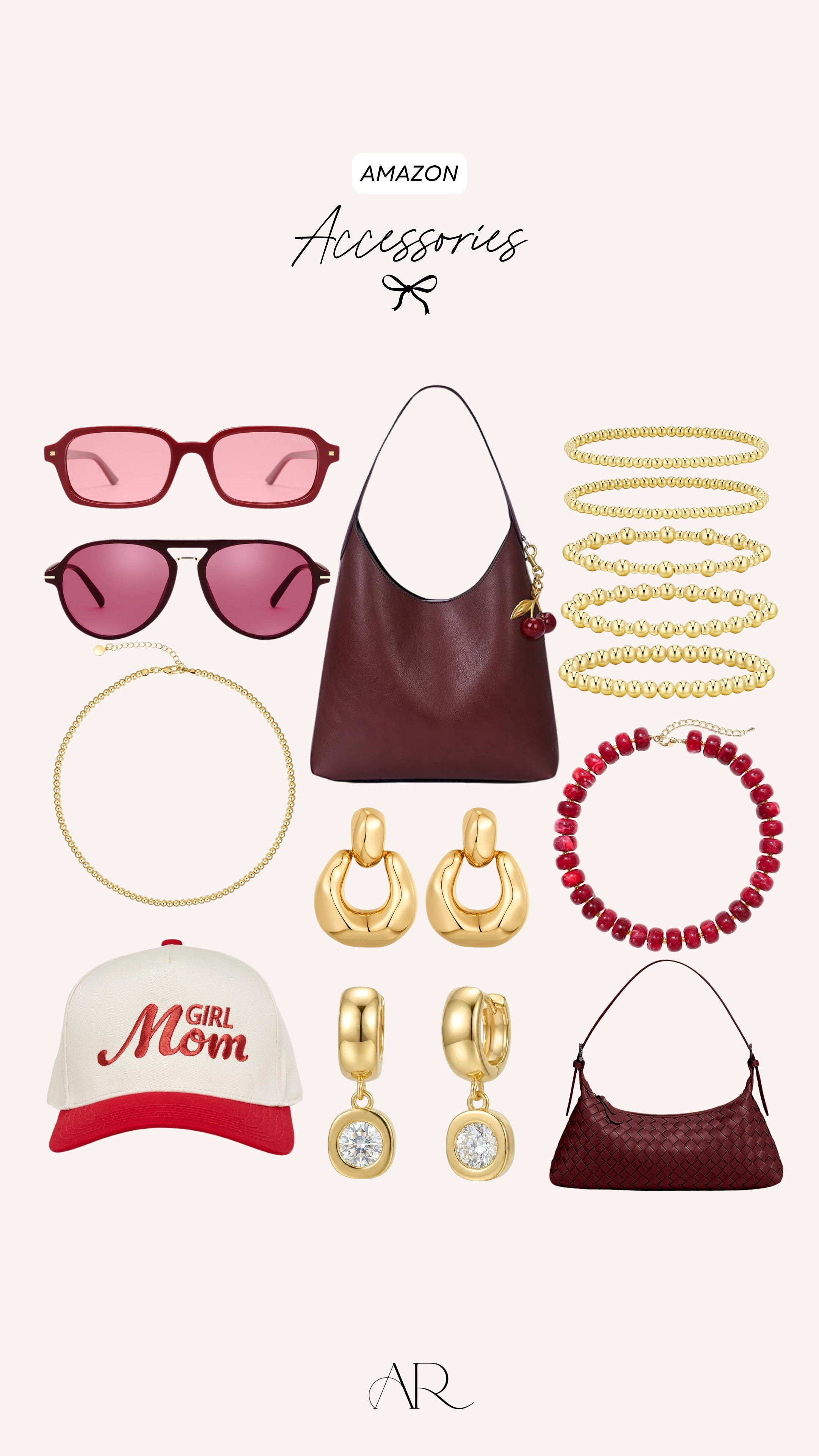 some of my favorite accessories from amazon!

purse, gold jewelry, hat 

 #LTKootd #LTKMidsize