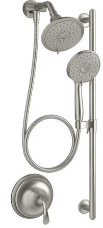 Kohler Fortre Essentials Performance Showering Package | Wayfair | Wayfair North America