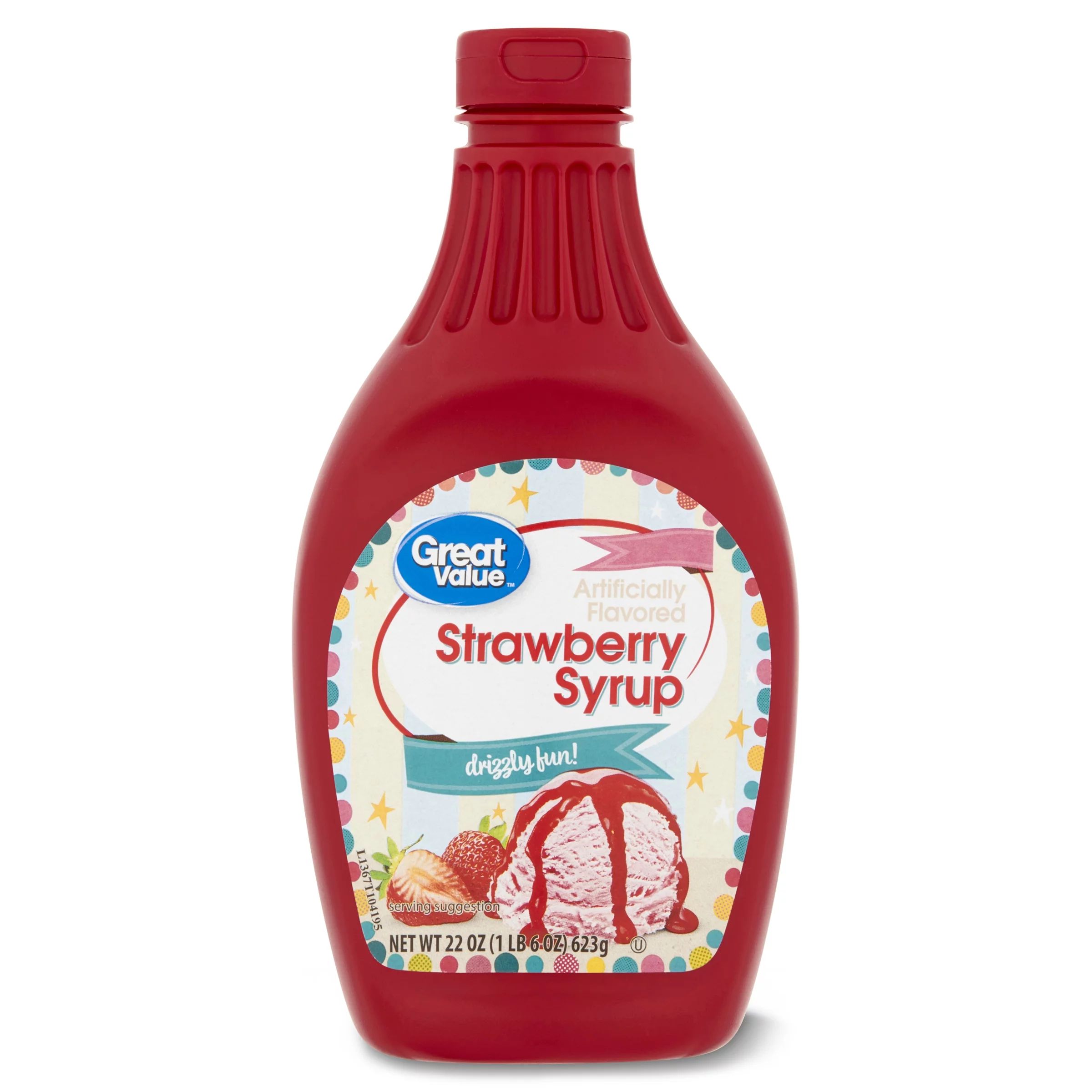 Great Value Strawberry Syrup, 22 oz | Walmart (US)