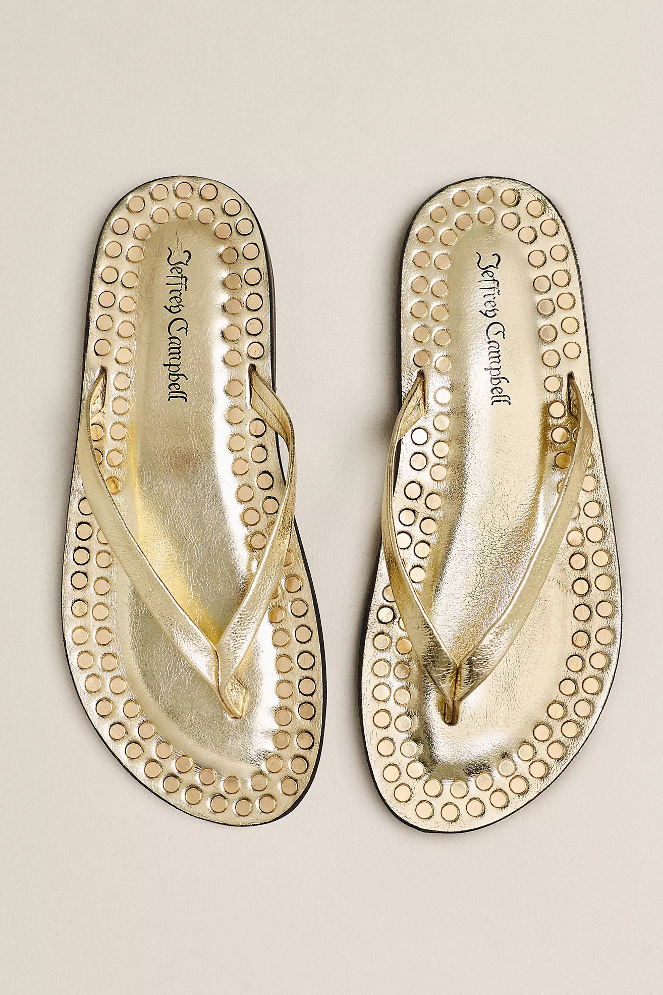 Jeffrey Campbell Katrina Studded Flip-Flops | Anthropologie (US)