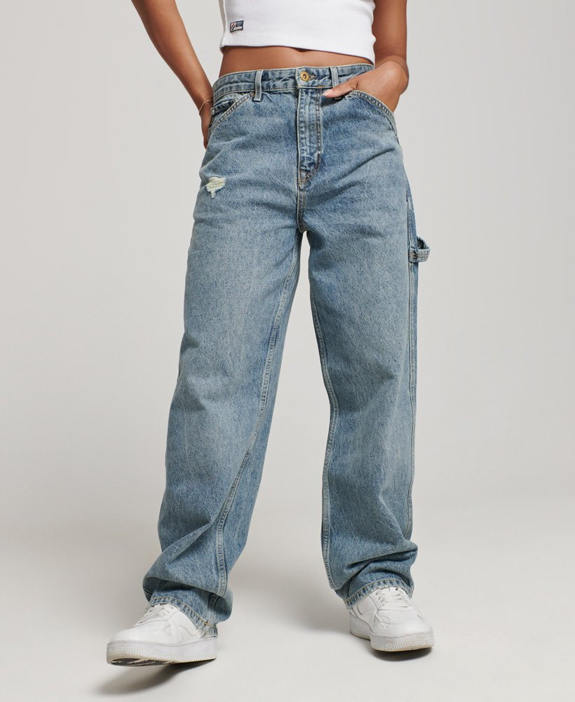 Organic Cotton Vintage Carpenter Jeans | Superdry (UK)
