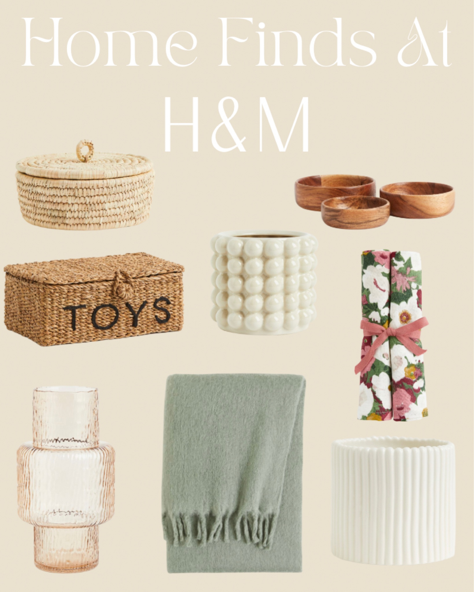 H&M is so under-appreciated when it comes to home goods! Check out these beautiful finds!


H&M, Home decor, kitchen, kids, playroom, living room, storage, trendy, table linens

#LTKunder100 #LTKhome #LTKFind