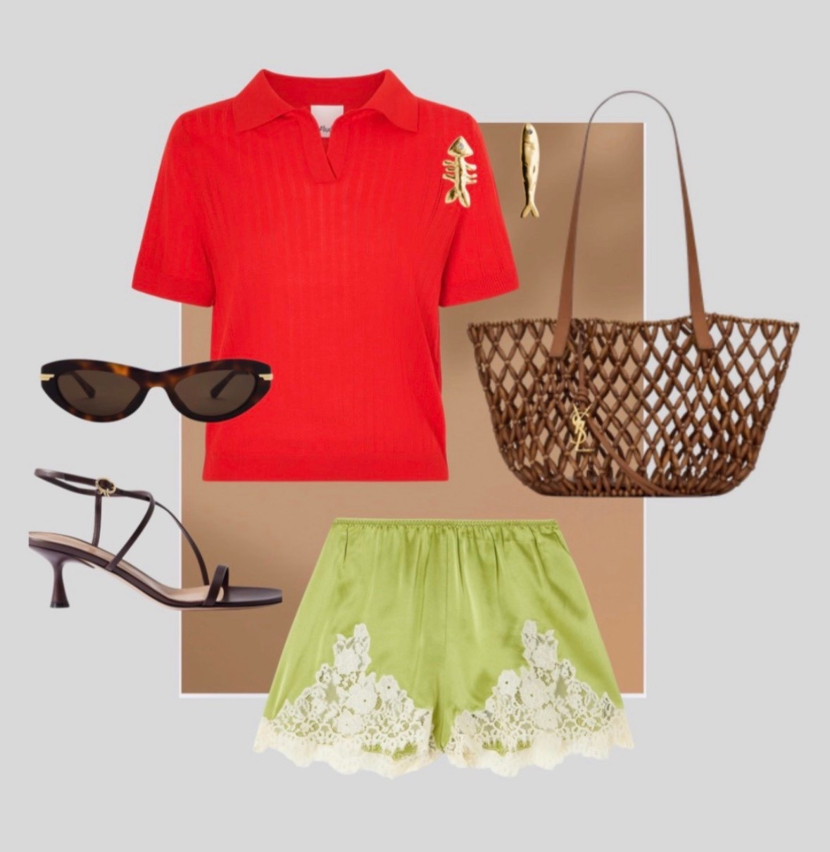 Spring outfit idea. Lace datin shorts, red polo.#LTKSpringSale

#LTKootd #LTKmomlife