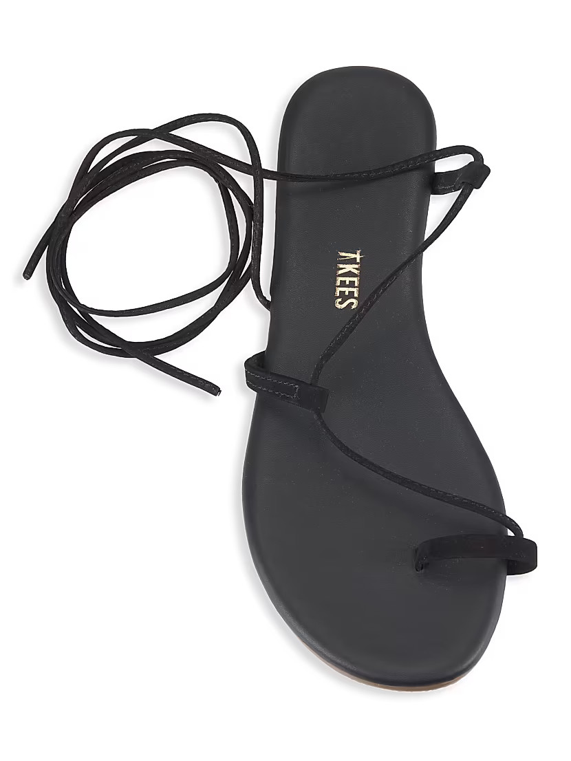 Jo Suede Ankle-Tie Sandals | Saks Fifth Avenue