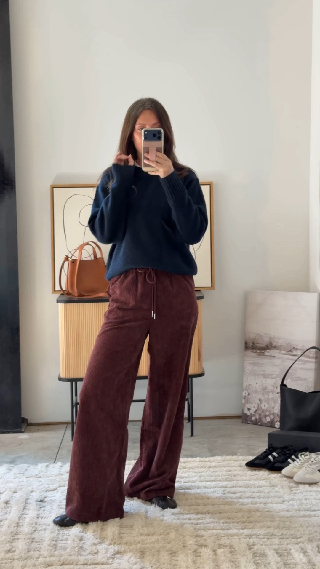 Wearing small pants and small sweater

#LTKootd