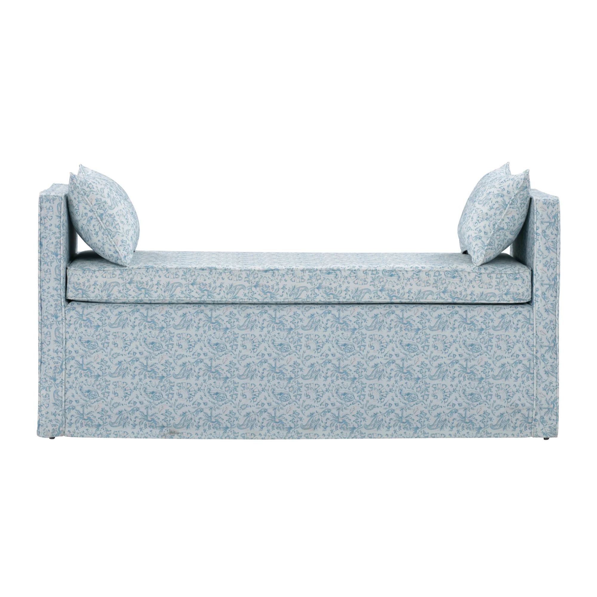 Elegance Annaliese Linen Bench For Bedroom Living Room | Wayfair North America