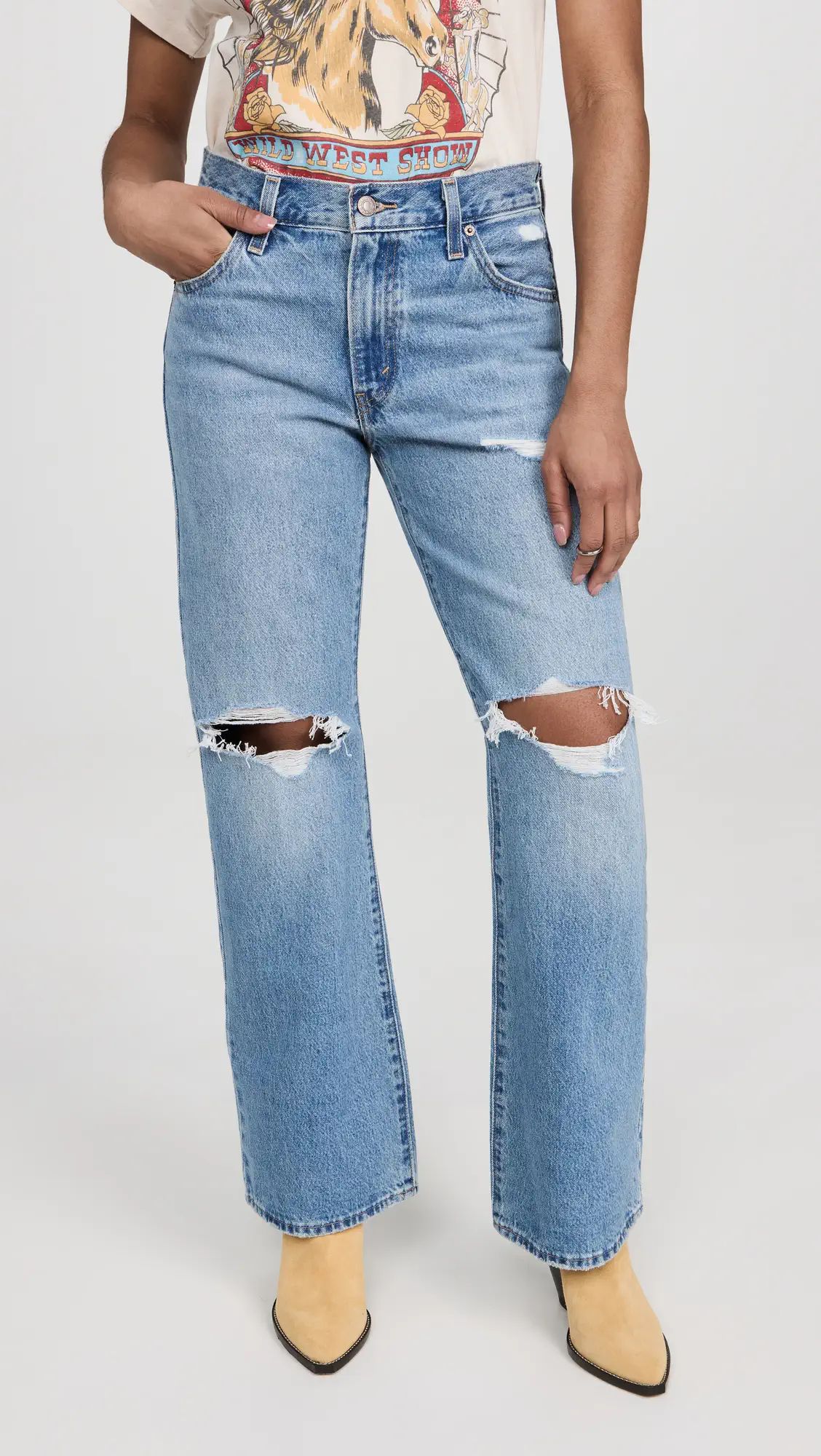 Levi's Baggy Boot Jeans | Shopbop | Shopbop