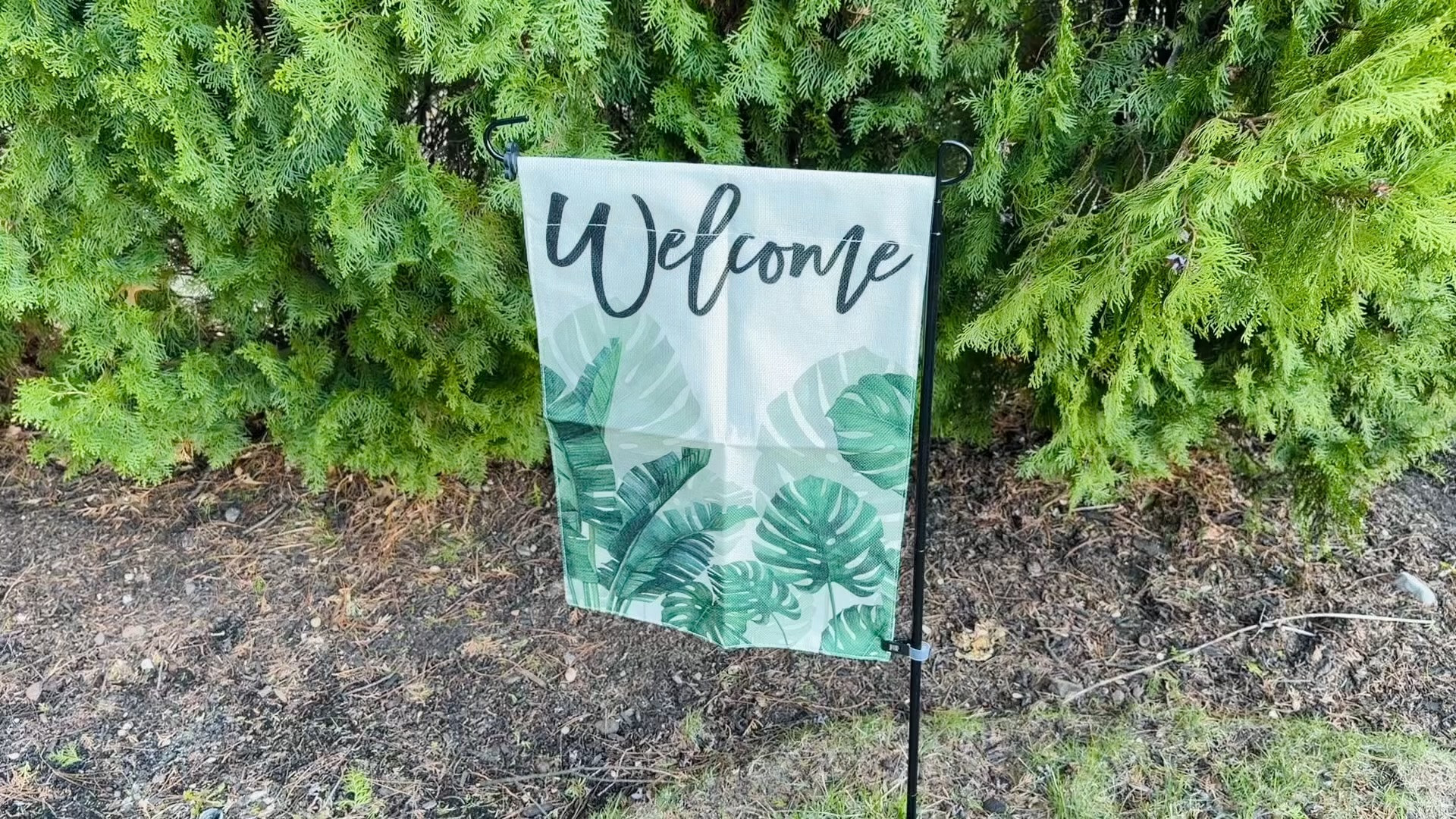 #ad This post contains affiliate links, which means I may earn a small commission if you make a purchase through my links.
Switching out my outdoor decor for spring and this garden flag is such a simple refresh. I love the green design for the season. 

 #LTKSeasonal #LTKHome