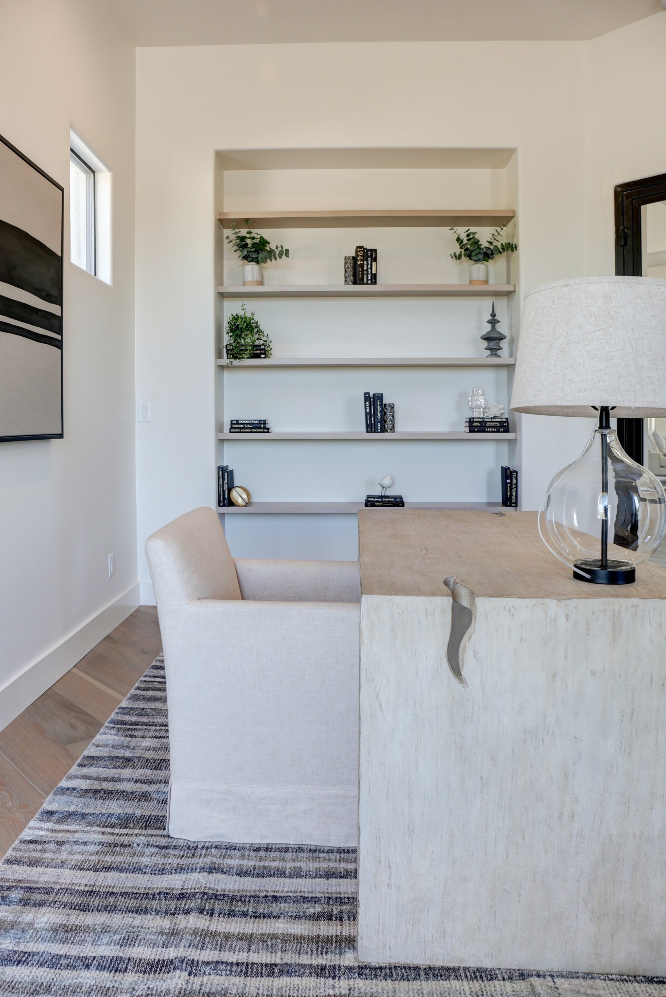 Table used as desk in a large office :)

#LTKHome