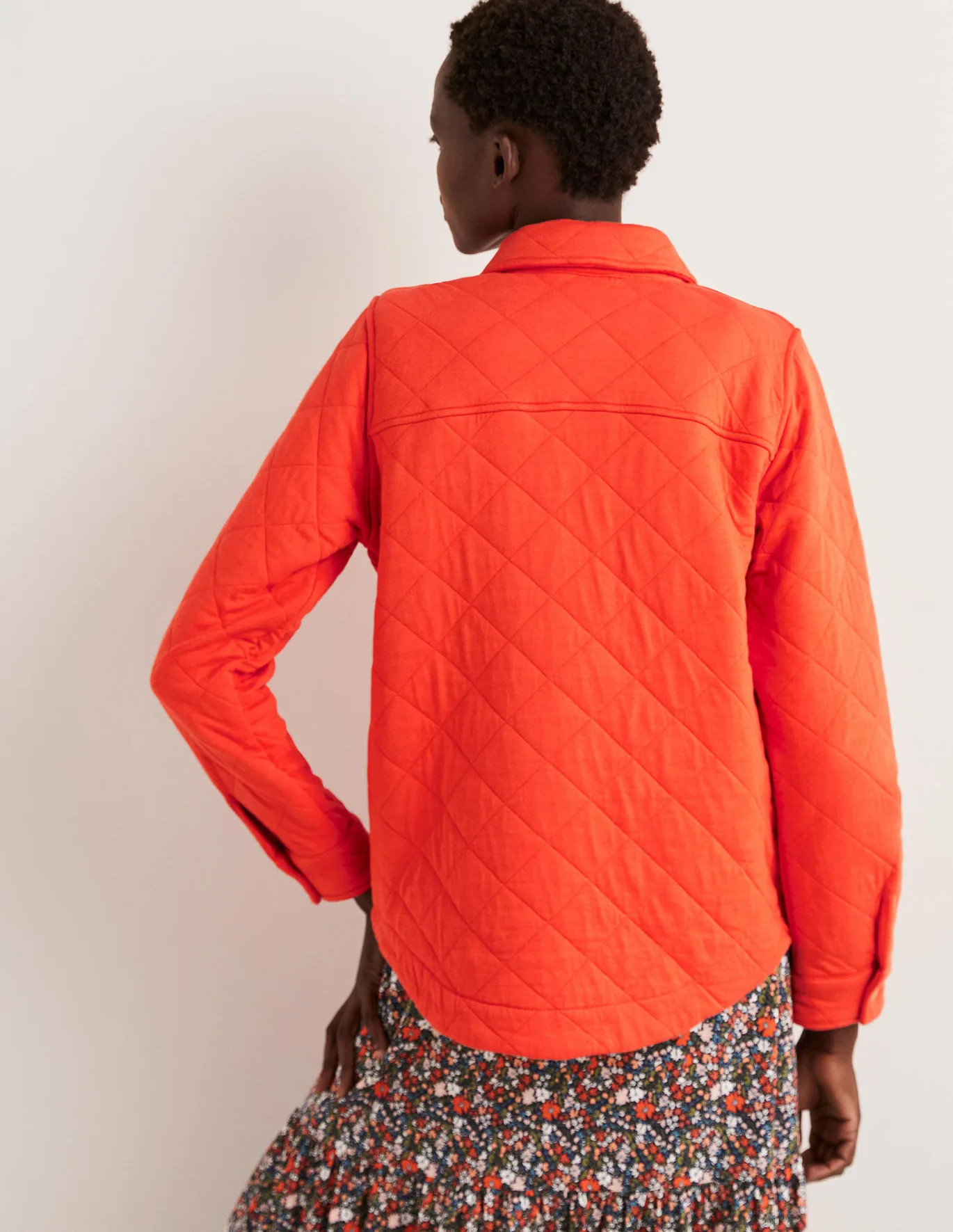 Quilted Jersey Shacket | Boden (US)