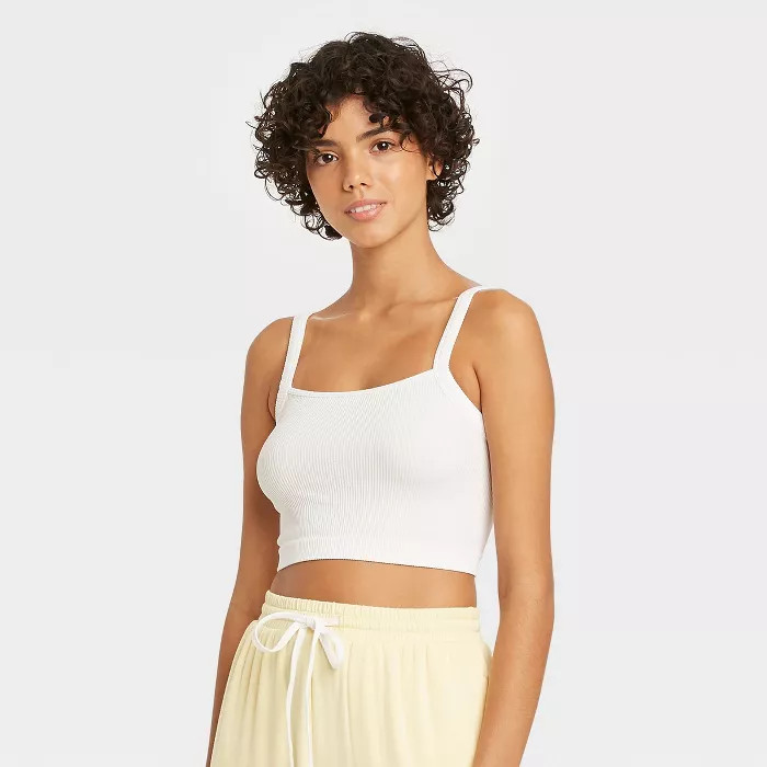 Women's Seamless Ribbed Brami - Colsie™ | Target