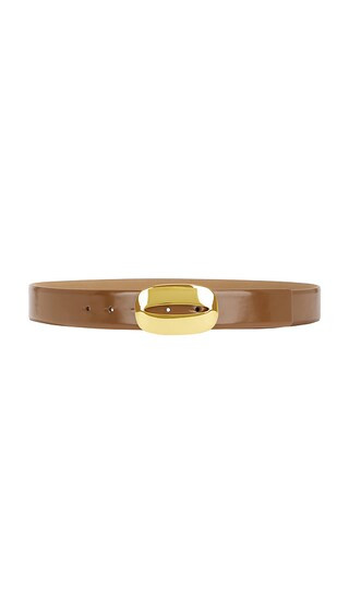 Elliot Mod Belt in Cappuccino & Gold | Revolve Clothing (Global)