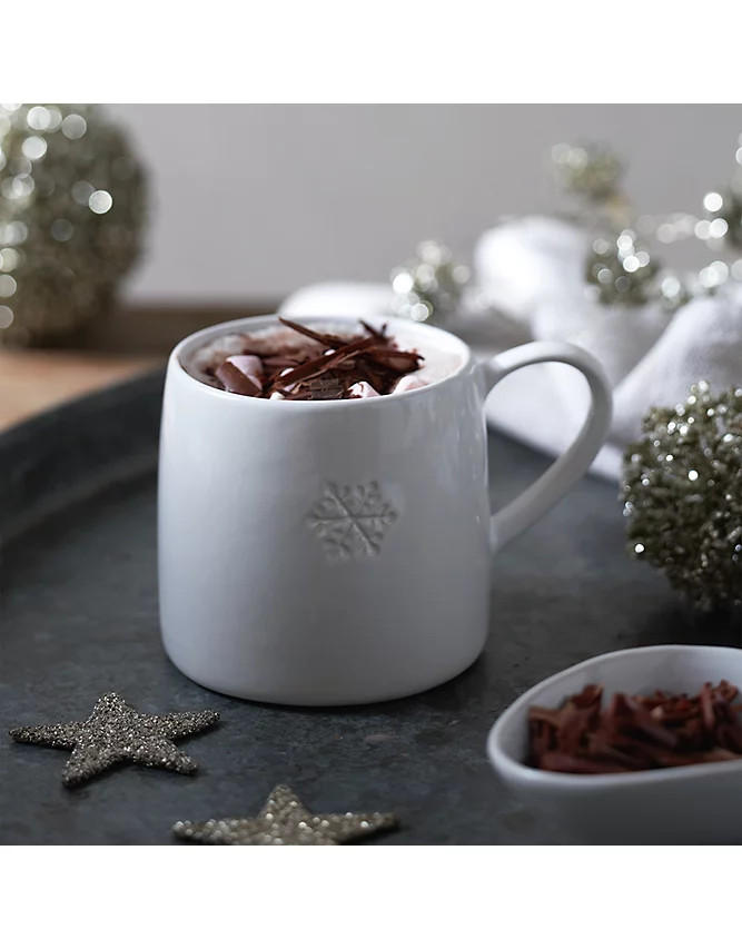 Snowflake Mug | The White Company UK & ROW