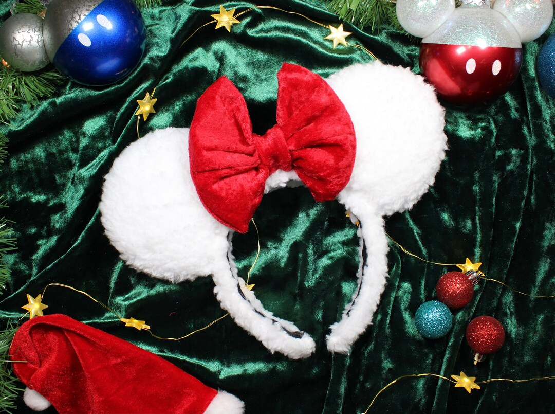 A Touch of Red Sherpa Ears - Etsy | Etsy (US)