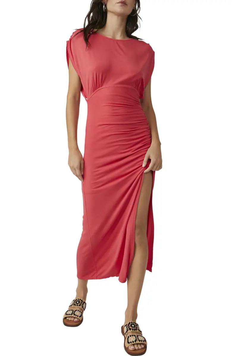 Lakeside Ruched Open Back Dress | Nordstrom