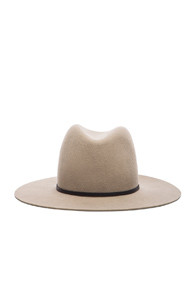 Janessa Leone Exclusive Wegner Hat in Neutrals | FWRD 