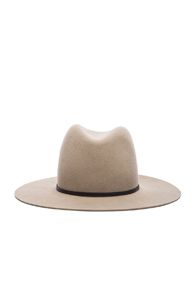 Janessa Leone Exclusive Wegner Hat in Neutrals | FWRD 