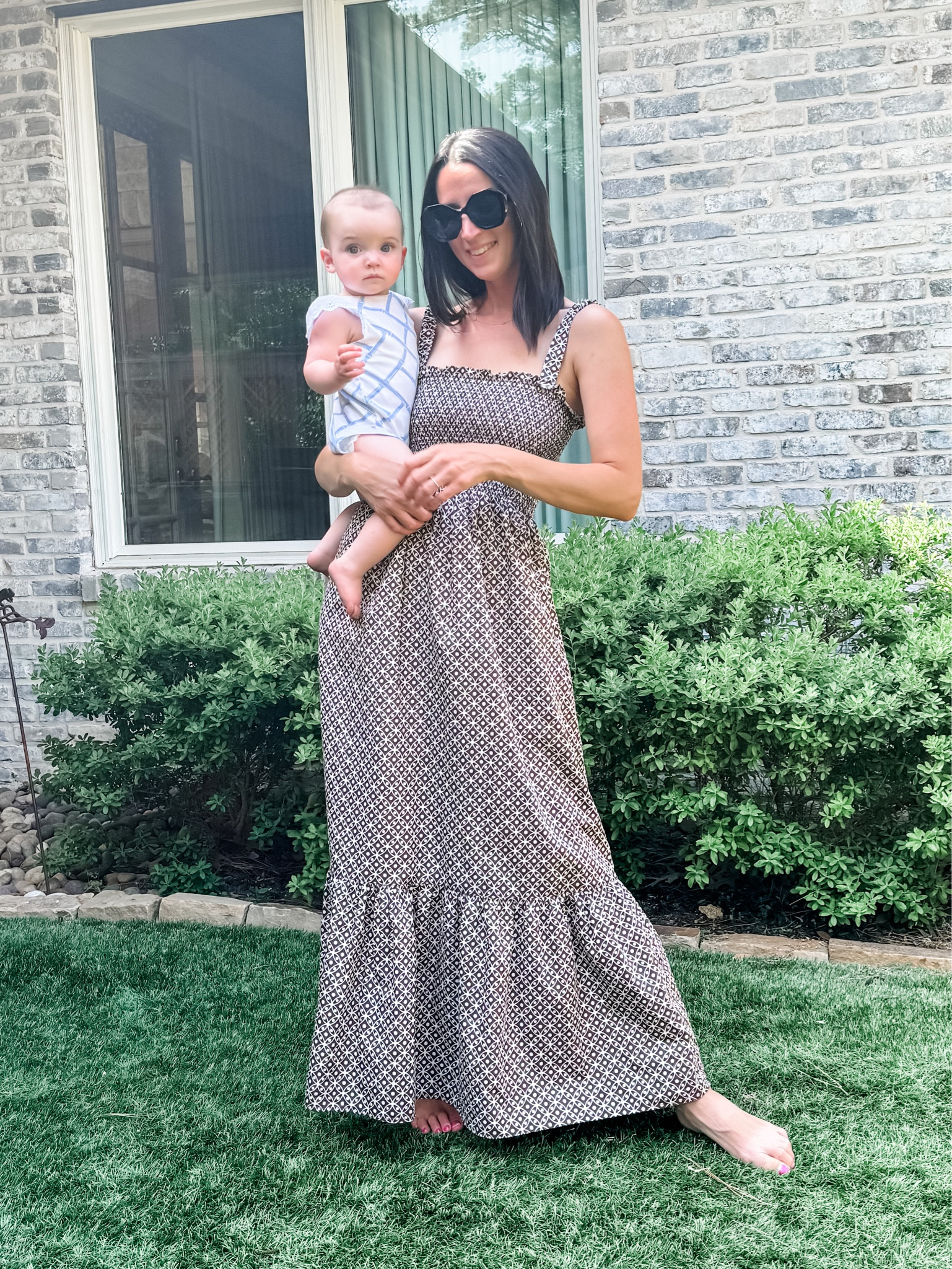 Hill house home dress brown dress summer dress 