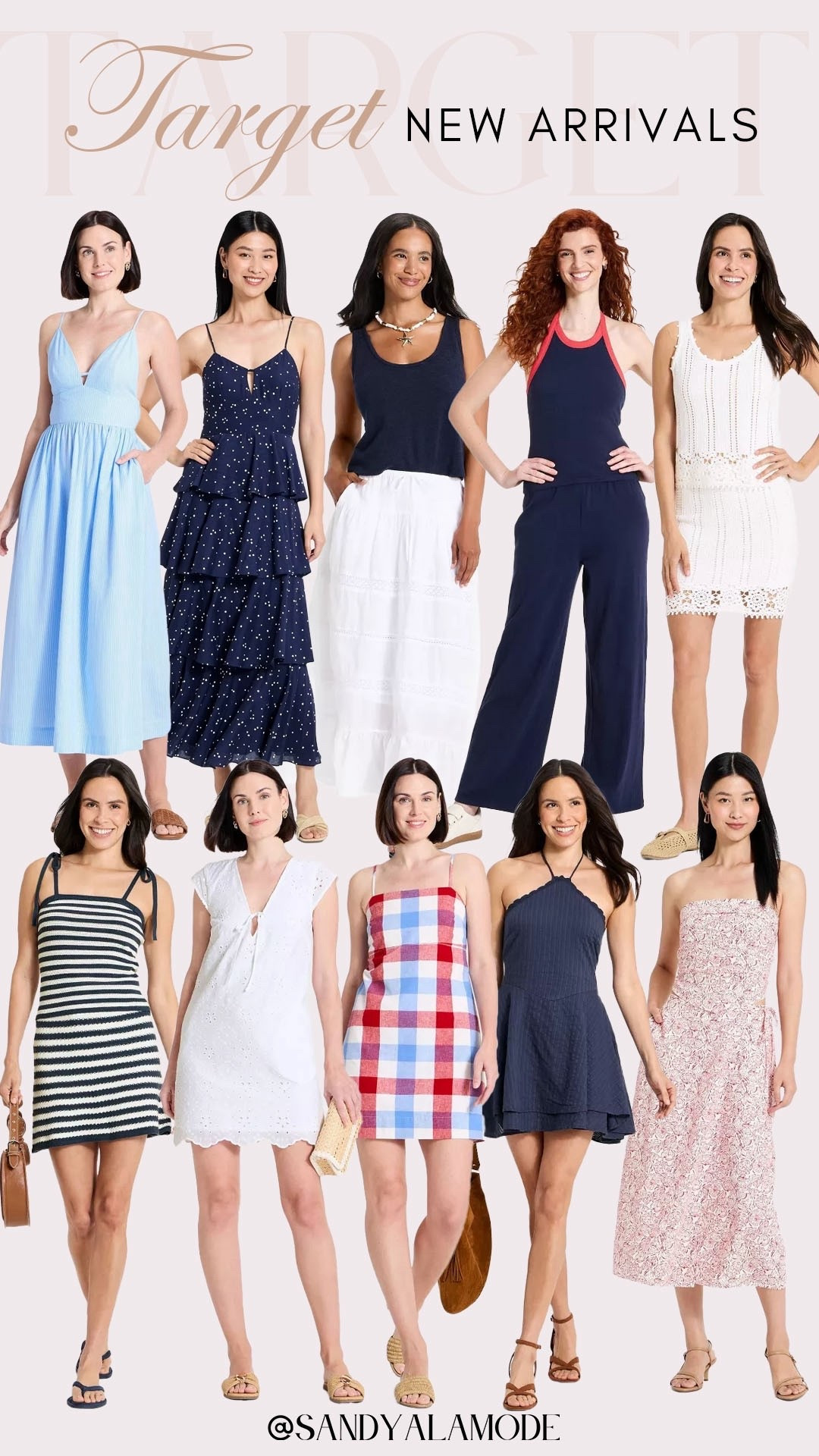 Target new arrivals // summer dresses // red white and blue // Memorial Day // 4th of July // Mother’s Day // matching sets 

#LTKSeasonal #LTKootd #LTKMothersDay