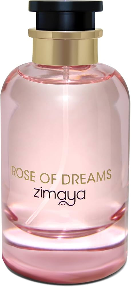 Zimaya Rose of Dreams Pour Femme Eau de Parfum, 3.4 Fl. Oz - Romantic Rose & Amber Scent with Pea... | Amazon (US)