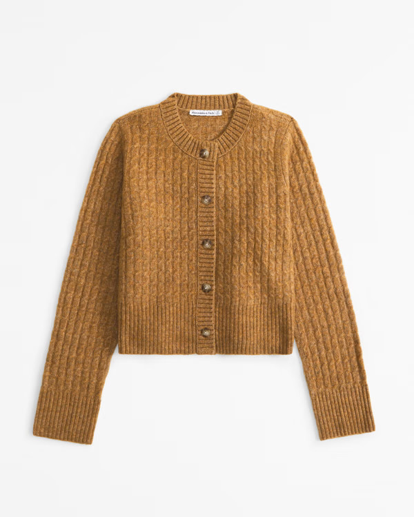 Women's Cable Tank & Crew Cardigan Set | Women's Tops | Abercrombie.com | Abercrombie & Fitch (US)