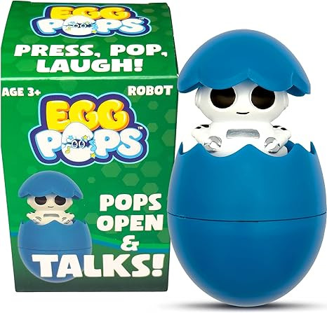Egg Pops Talking Easter Egg Toy - Figure Pops Up & Plays Sounds, Easter Basket Stuffers for Teens... | Amazon (US)