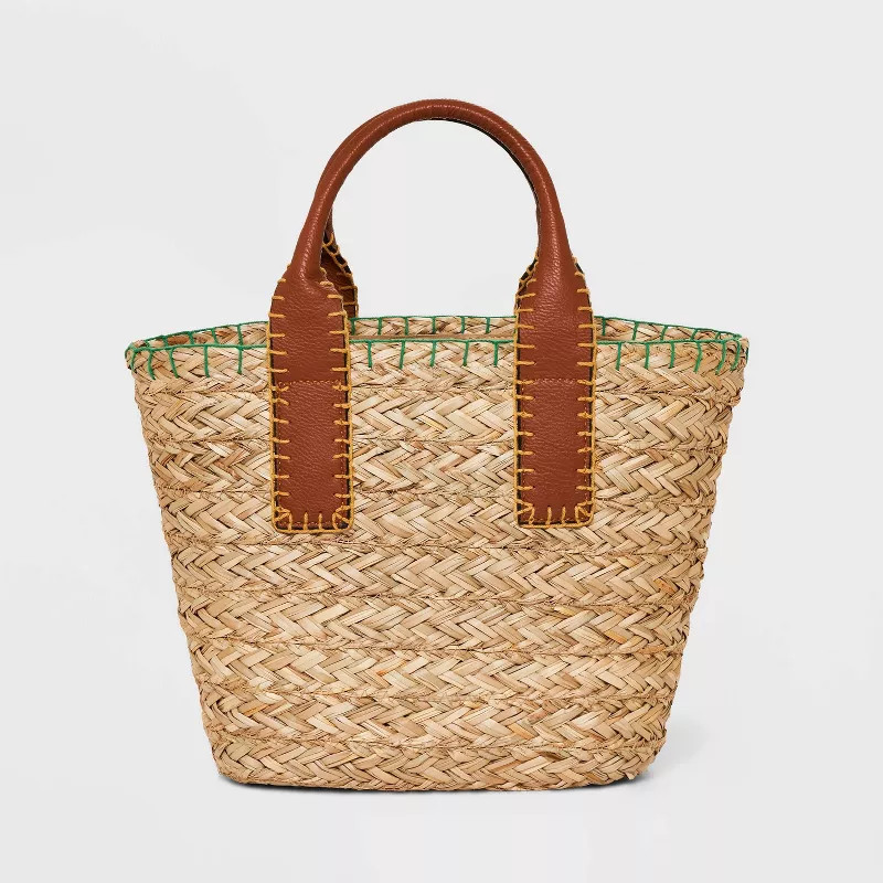 Straw Mini Tote Handbag - Universal Thread™ | Target