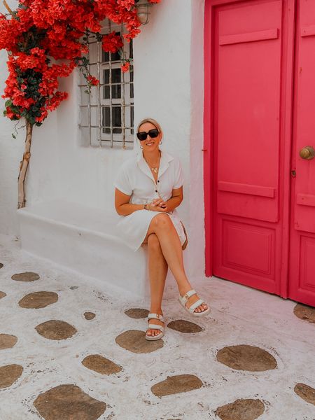 Amazon Summer Dress a- wearing true size medium

Steve Madden summer Sandals
Celine Sunglasses

Europe travel
Greece travel



#LTKFindsUnder50 #LTKTravel #LTKStyleTip