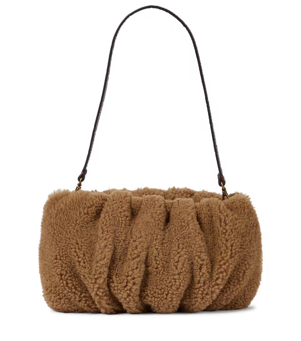 Bean shearling shoulder bag | Mytheresa (INTL)