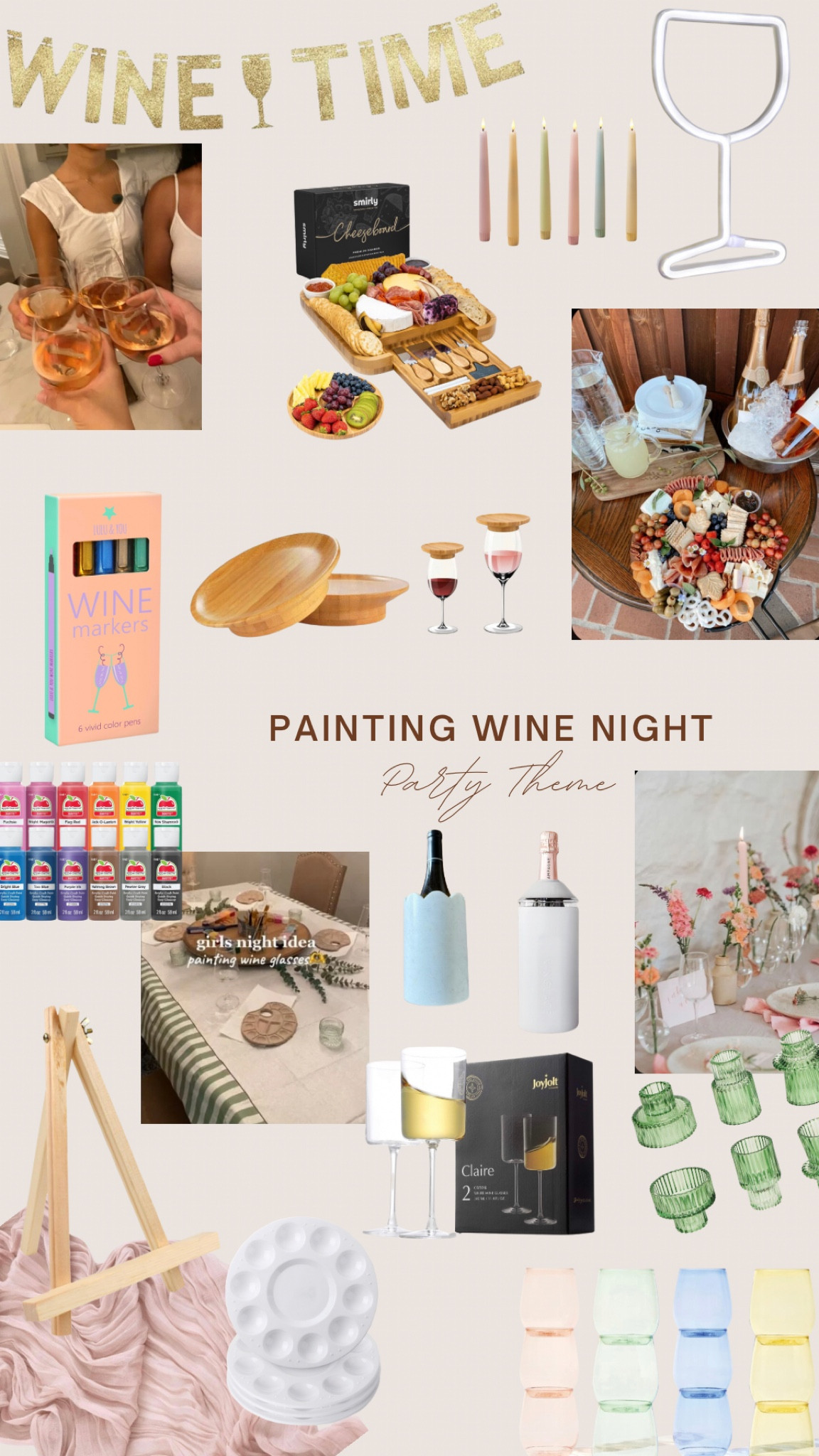 Girls wine night 

#LTKSeasonal #LTKparties #LTKfindsunder50
