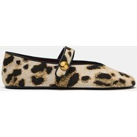 Zara - Printed Ballet Flats - Leopard - 7½ - Woman | Zara US