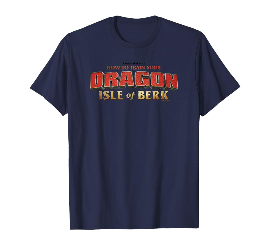 Universal Epic Universe Isle of Berk Dragons Logo T-Shirt | Amazon (US)