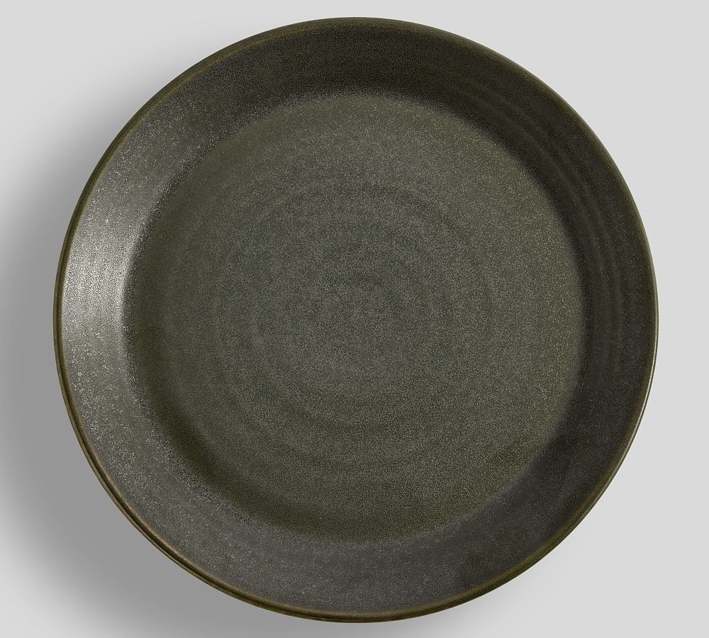 Larkin Reactive Glaze Stoneware Dinner Plates | Pottery Barn (US)