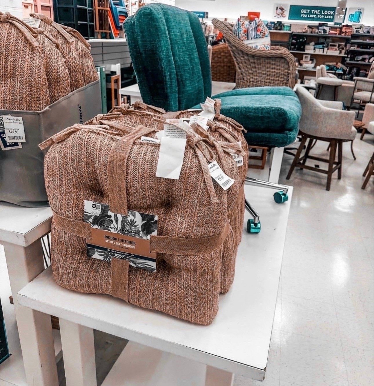 Instant backyard glow-up! 🌴 These Tommy Bahama cushions are the perfect mix of comfort and style. Durable enough for the outdoors, but pretty enough for a sunroom.
#OutdoorDecor #BackyardVibes #SummerStyle #HomeRefresh #TommyBahama

#LTKHome