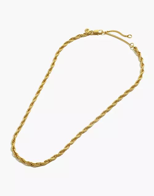 French Rope Chain Necklace | Madewell