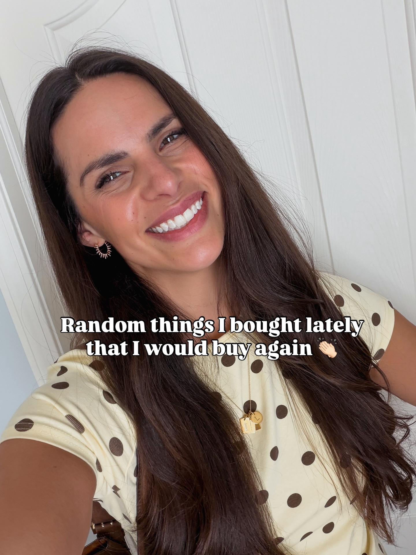 Would definitely buy these again! ☀️🐚🍓✨ #amazonfinds #springoutfits #momof3 #gap #springtrends