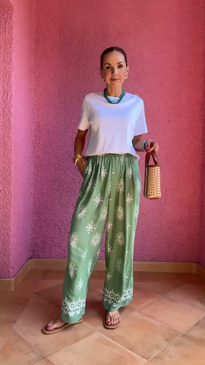 Missing warm vacation days! My pants I wore on vacation are still on sale! 

#LTKootd