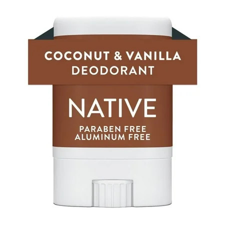 Native Deodorant, Aluminum Free, Coconut & Vanilla, for Women and Men, Travel Size 0.35 oz | Walmart (US)