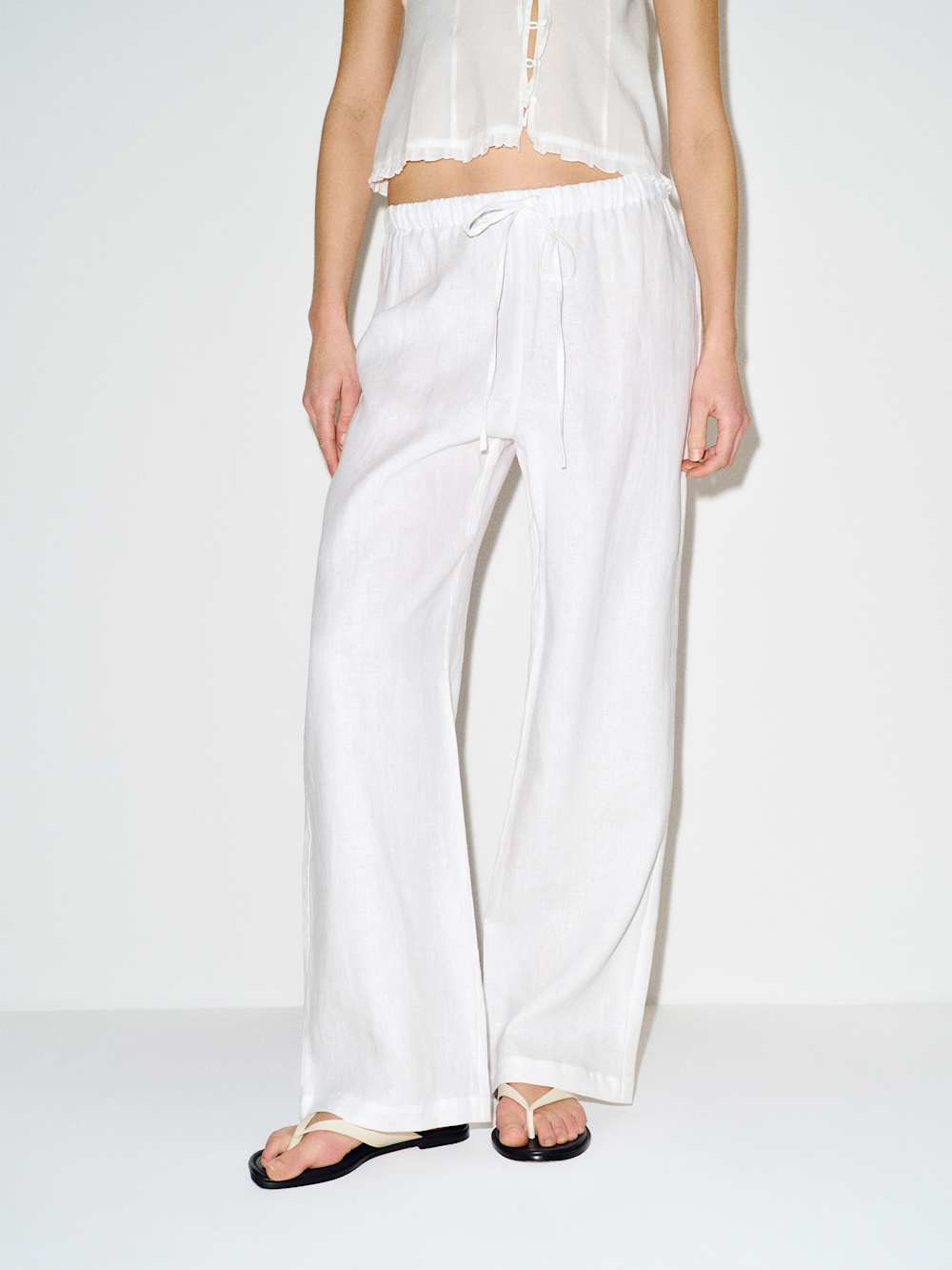 Olina Linen Pant | Reformation (Global)