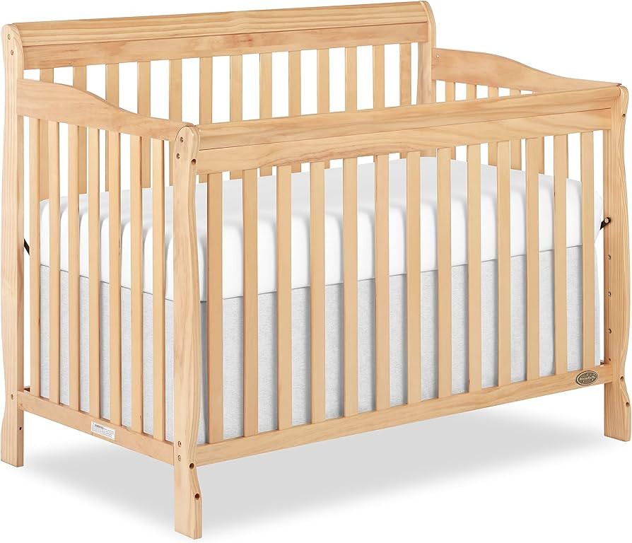 Dream On Me Ashton 4-In-1 Convertible Crib In Natural, Greenguard Gold, JPMA Certified, Non-Toxic... | Amazon (US)