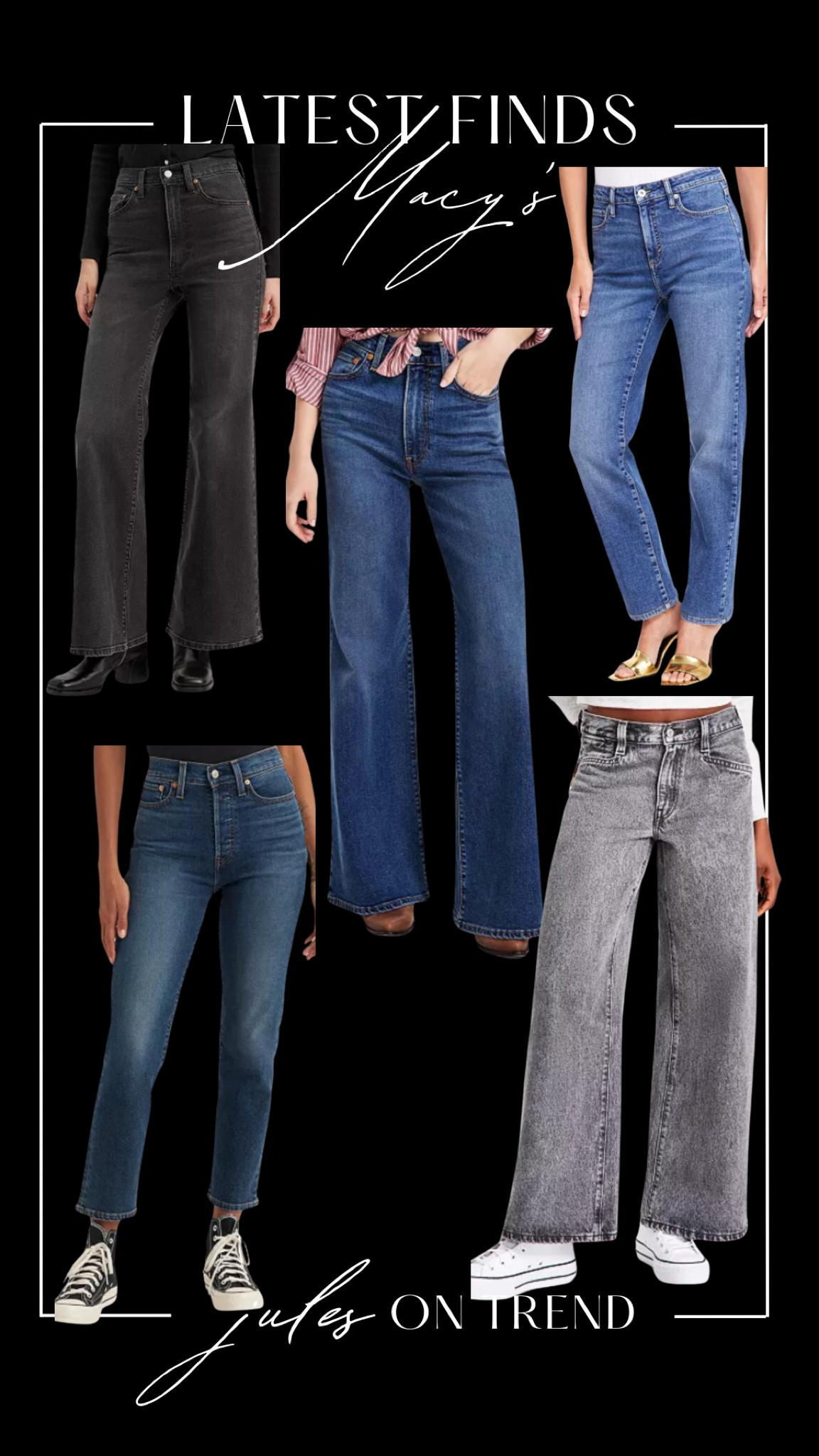 Jeans on major sale at Macy’s! High rise jeans, barrel jeans, ankle jeans and more!

Sale prices ranging from $29-$70

#LTKSaleAlert #LTKFindsUnder100 #LTKFindsUnder50