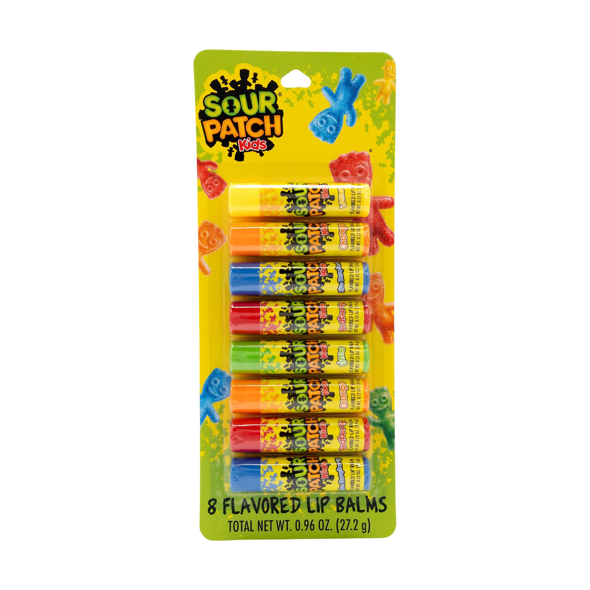 Sour Patch Kids Lip Balm, 8 Pack, Multiple Flavors | Walmart (US)