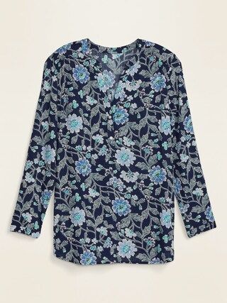 Lightweight Popover Tunic for Women | Old Navy (US)