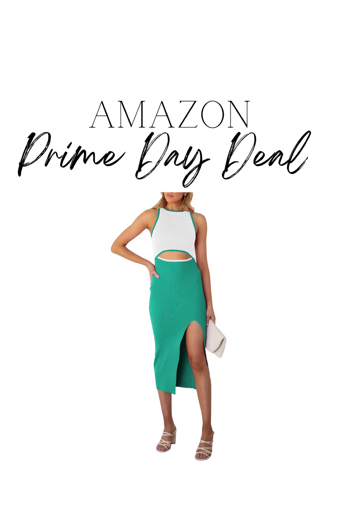 Amazon prime day deal. Midi dress. Cutout dress. Ribbed dress. Cutout dress. 

#LTKsalealert #LTKunder50 #LTKxPrimeDay