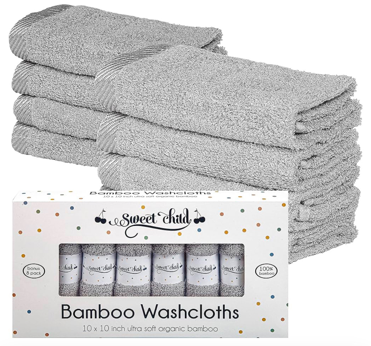Sweet Child 8-Pack Baby Washcloths -Super Soft Rayon Washcloth, Baby Wash Cloths for Newborn,Infants and Kids, Bath Baby Towels, Body and Face Towel, Face Cloths for Washing Face


#LTKBump #LTKKids #LTKBaby
