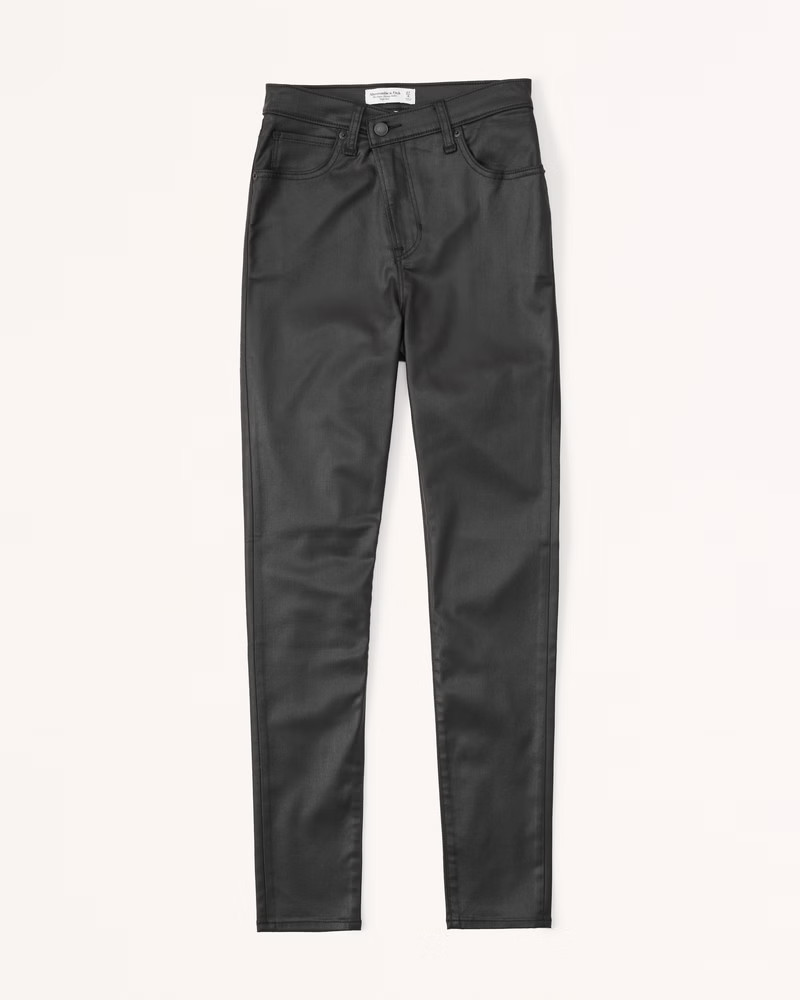 High Rise Super Skinny Ankle Jean | Abercrombie & Fitch (US)