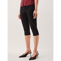 Monsoon Catalina Capri Trouser - Black | Very (UK)