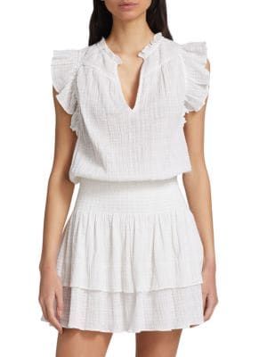 Regina Blouson Mini Dress | Saks Fifth Avenue OFF 5TH